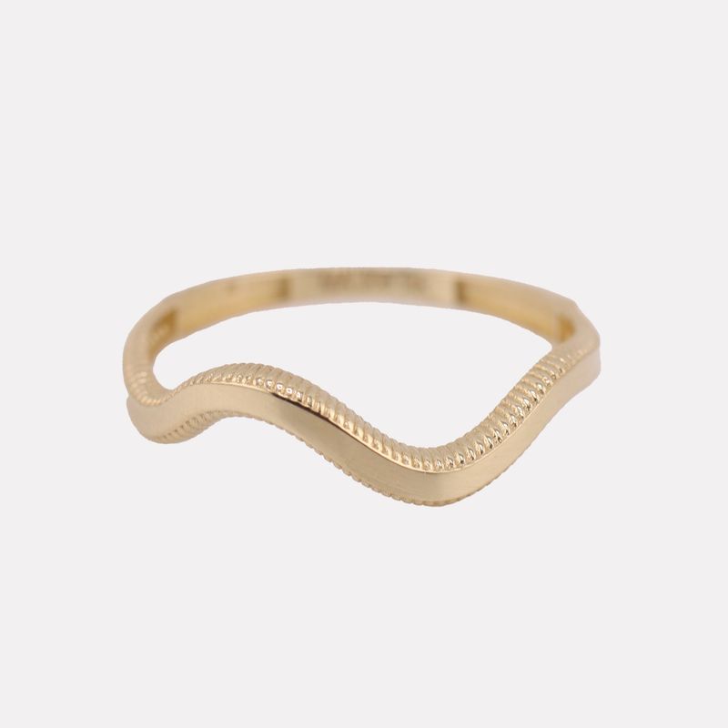 Anillo Ola Relim. 14K 1g #9